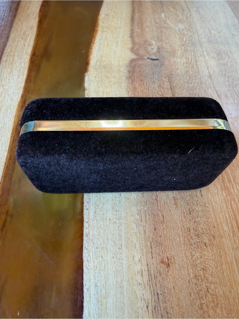 Vintage Christian Dior Gold-Tone Engraved Tie Clip with velvet box - Picture 2 of 11